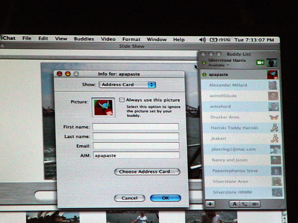 iChat demo